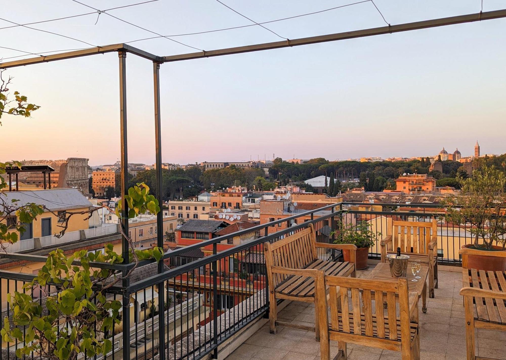 Colosseo Penthouse With 360° View Rooftop * Rom